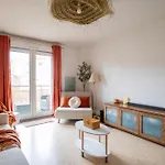 Balcon - Videoprojecteur - Parking Gratuit - Centre 5 Min Et Gare 3 Min En Tram Strasbourg
